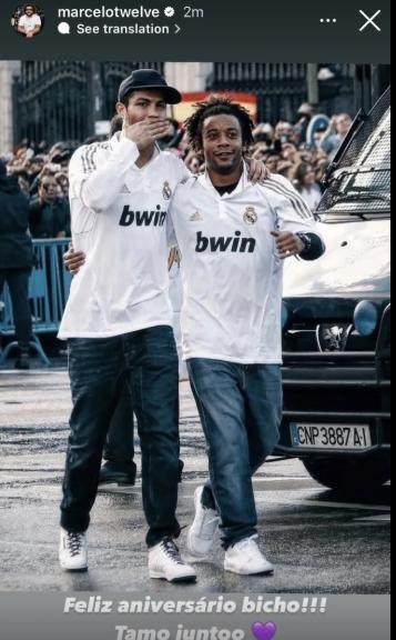 乐鱼电竞-兄弟！选择C罗40岁生日第二天退役 马塞洛有用意！